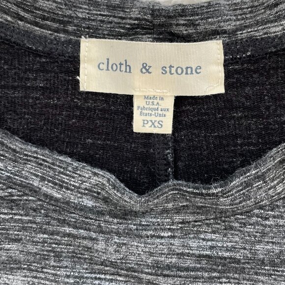 Anthropologie Cloth & Stone Gray Melange Sheath Dress - PXS - Picture 7 of 7